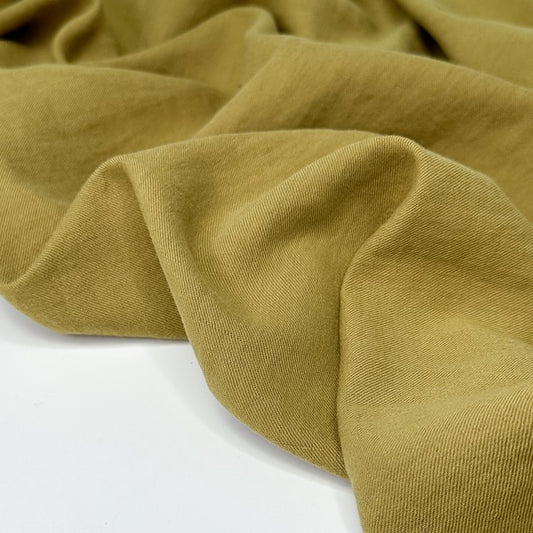 Linen/Organic Cotton Twill - Pistachio