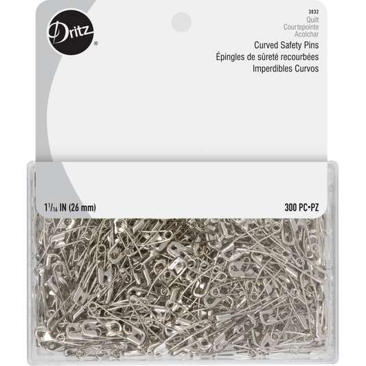 Dritz Curved Basting Pins - 1-1/16" (300 count)